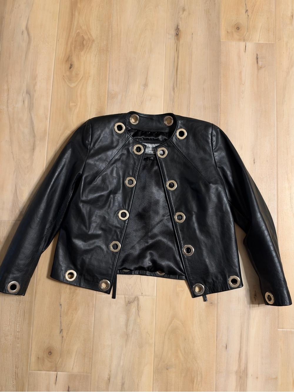 Helena de Troya Cueros Leather Jacket Size Small